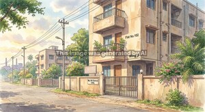  Apartment – Exterior View View at Boisar - for Sale