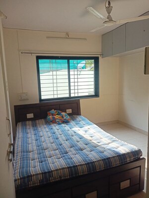 Bedroom in 2 BHK Apartment at Agraraj Lumina Towers, Baner – for Rent