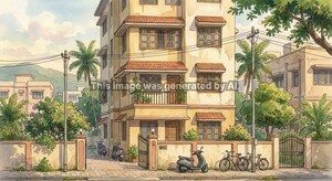  Apartment – Exterior View View at Sector 19 Belapur - for Sale