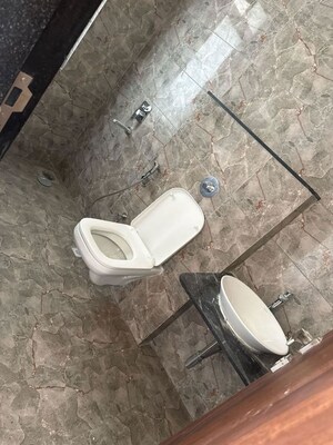 Bathroom in 3 BHK Apartment at Majestique Towers, Kharadi – for Sale