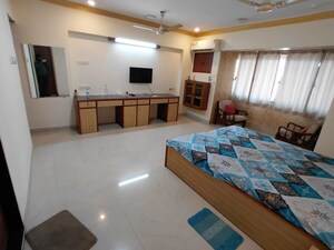 Kitchen in 3 BHK Apartment at Vanashree CHS, Seawoods – for Rent