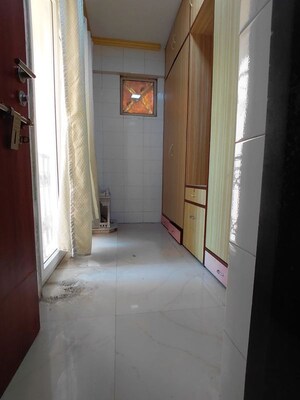 Building Lobby in 3 BHK Apartment at Vanashree CHS, Seawoods – for Rent
