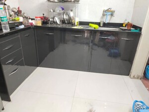 Kitchen in 3 BHK Apartment at Shreeyash Shree Woods, Dhanori – for Rent
