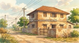  Independent House – Exterior View View at Navakhal - for Sale