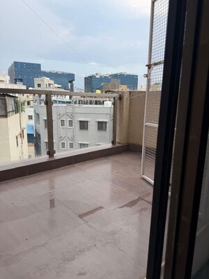 Balcony in 2 BHK Apartment at Gulmohar Goldcoast, Kharadi – for Rent
