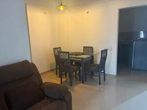 Living Room in 2 BHK Apartment at Gulmohar Goldcoast, Kharadi – for Rent