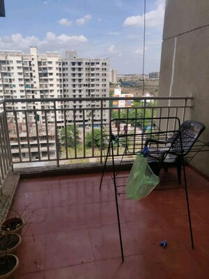Balcony in 2 BHK Apartment at Shreeyash Shree Woods, Dhanori – for Rent