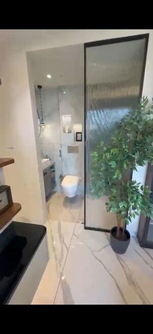Bathroom in 3 BHK Apartment at Hubtown Celeste, Worli – for Sale