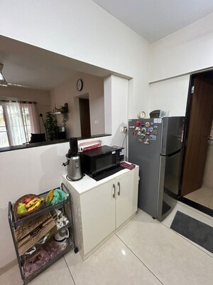 Kitchen in 3 BHK Apartment at Shubh Nirvana, Viman Nagar – for Rent