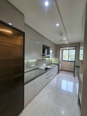 Kitchen in 4 BHK Builder Floor at Sector 45 – for Rent