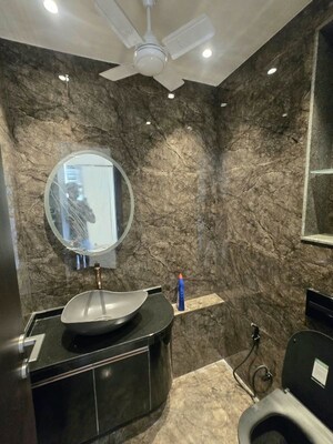 Bathroom in 4 BHK Builder Floor at Sector 45 – for Rent