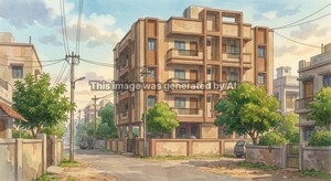  Apartment – Exterior View View at Dindoli - for Sale