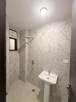 Bathroom in 3 BHK Builder Floor at Chattarpur – for Rent