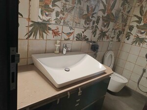Bathroom in 3 BHK Apartment at Omkar Veda Exclusive, Parel – for Sale
