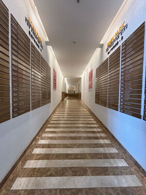 Building Lobby in 2 BHK Apartment at Eden Park At The Prestige City, Sarjapur Road – for Rent