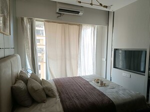 Bedroom in 2 BHK Apartment at Chandak Cornerstone, Worli – for Sale