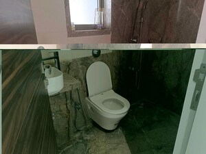 Bathroom in 2 BHK Apartment at Chandak Cornerstone, Worli – for Sale