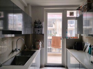 Kitchen in 3 BHK Apartment at Riverdale Hazelwood Residences, High Ground – for Rent