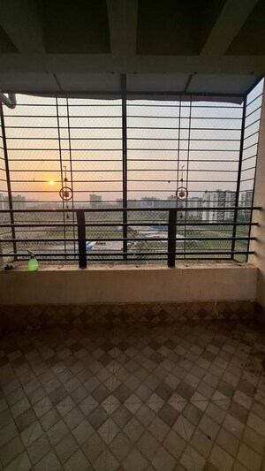 Balcony in 1 BHK Apartment at LS Mehetre Laxmi Horizon, Punawale – for Rent