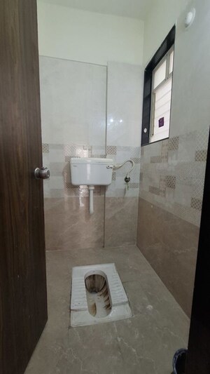 Bathroom in 1 BHK Apartment at LS Mehetre Laxmi Horizon, Punawale – for Rent