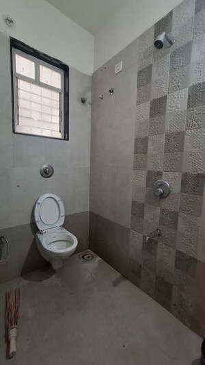 Bathroom in 1 BHK Apartment at LS Mehetre Laxmi Horizon, Punawale – for Rent