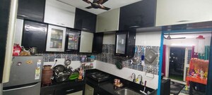 Kitchen in 2 BHK Apartment at Vijayalaxmi Laxmisatyam Residency, Dhanori – for Rent