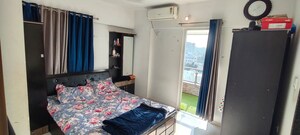 Bedroom in 2 BHK Apartment at Vijayalaxmi Laxmisatyam Residency, Dhanori – for Rent
