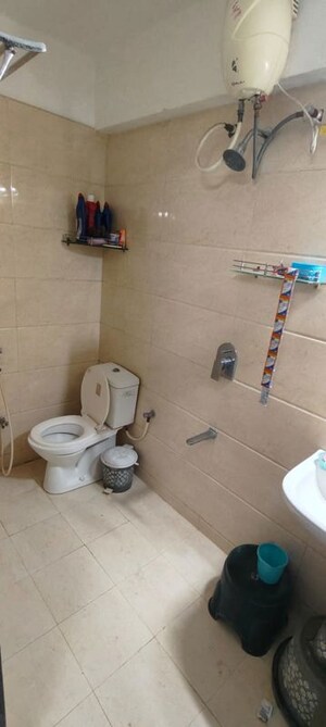 Bathroom in 2 BHK Apartment at Vijayalaxmi Laxmisatyam Residency, Dhanori – for Rent