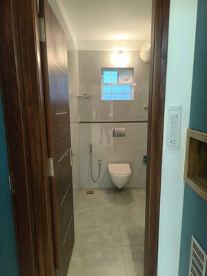Bathroom in 3 BHK Apartment at Richmond Town – for Rent