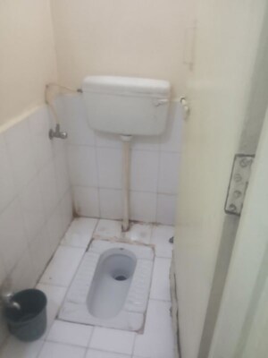 Bathroom in 1 BHK Apartment at Tejas Estate Poorva Arcade, Dhanori – for Rent