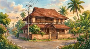  Independent House – Exterior View View at Ernakulam - for Sale