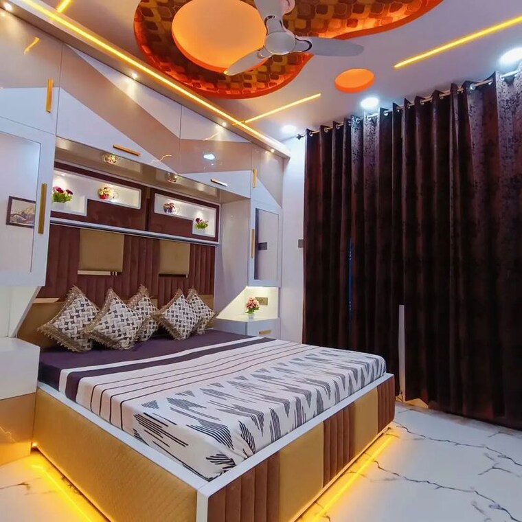 Bedroom, uttam nagar 3 Bedroom 685 Sq.Ft. Builder Floor In Uttam Nagar Delhi 10732044