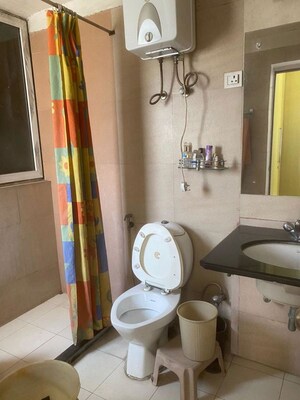 Bathroom in 3 BHK Apartment at Orchid Petals, Sector 49 – for Rent