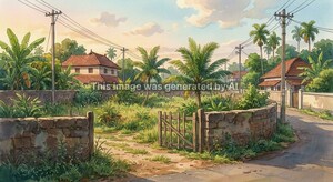  Land – Exterior View View at Pattathanam - for Sale