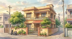  Independent House – Exterior View View at Chanod Colony - for Sale