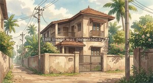  Independent House – Exterior View View at Parnera - for Sale