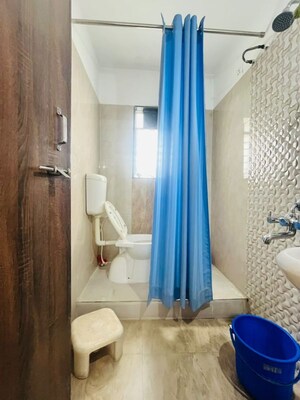 Bathroom in 3 BHK Apartment at Vijayalaxmi Laxmisatyam Residency, Dhanori – for Rent