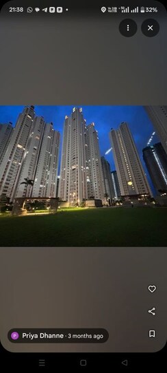 3 BHK +Apartment For Rent in Aparna Zenon
