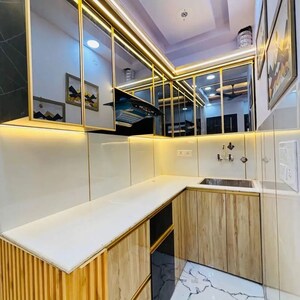 Kitchen in 2 BHK Builder Floor at Uttam Nagar – for Sale