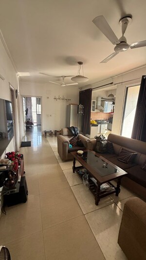 Living Room in 4 BHK Villa at Paramount Golf Foreste Apartments, Zeta I Greater Noida – for Rent