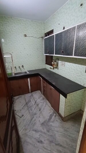 Kitchen in 2 BHK Builder Floor at Malviya Nagar – for Rent