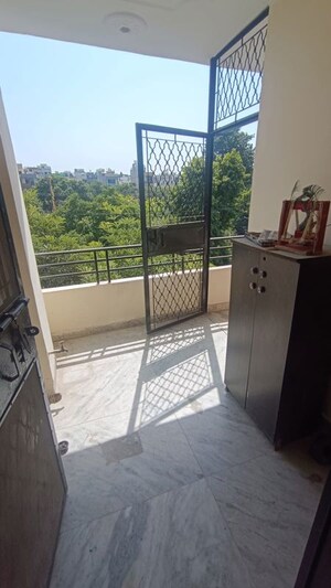 Balcony in 2 BHK Builder Floor at Malviya Nagar – for Rent