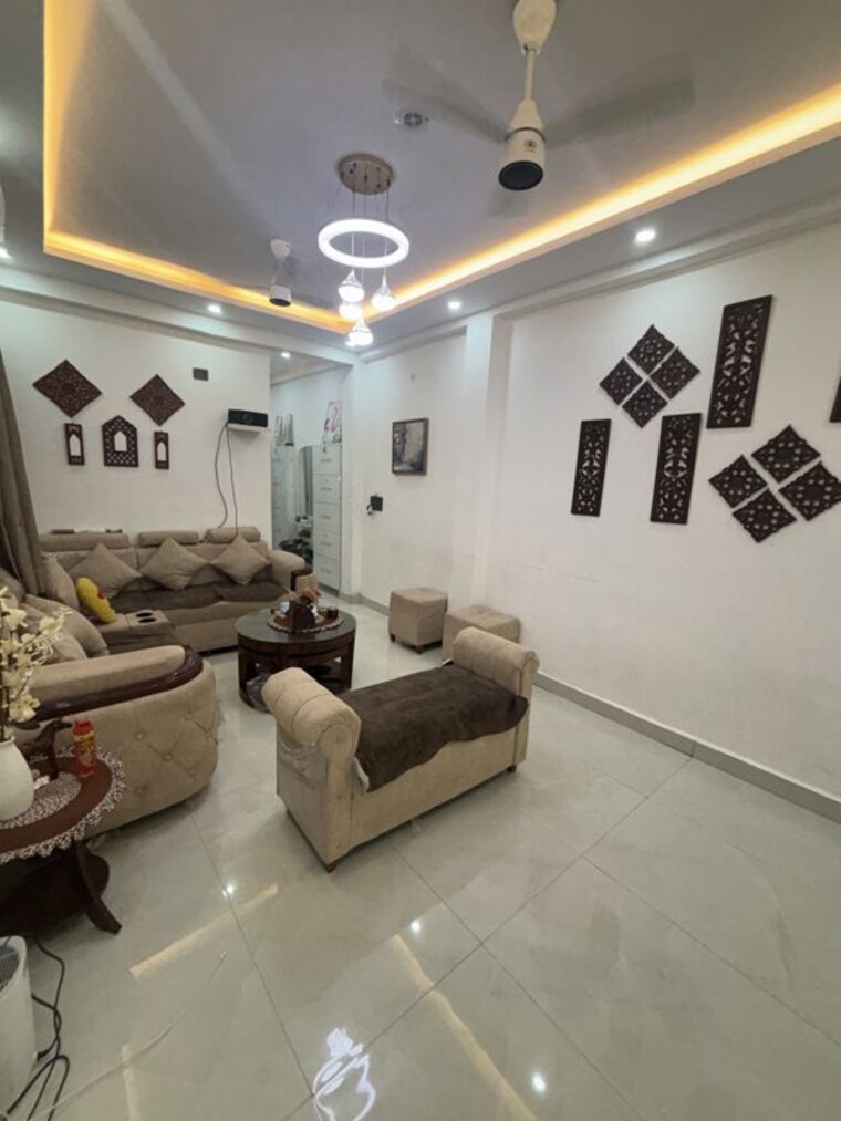 Living Room, vaishali sector 2 3 Bedroom 1150 Sq.Ft. Builder Floor In Vaishali Sector 2 Ghaziabad 10732202