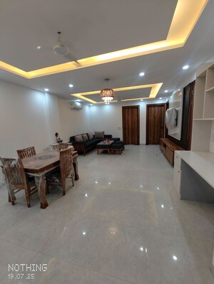 Living Room in 3 BHK Builder Floor at Sector 45 – for Rent