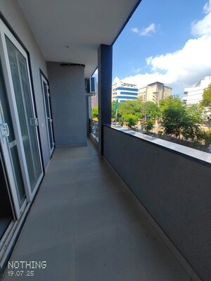 Balcony in 3 BHK Builder Floor at Sector 45 – for Rent