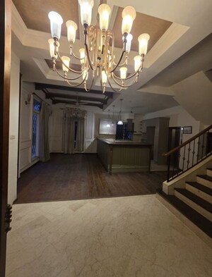 Staircase in 5 BHK Villa at Kharghar – for Sale