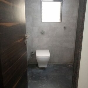 Bathroom in 2 BHK Apartment at Man SN Saket CHS, Goregaon West – for Rent