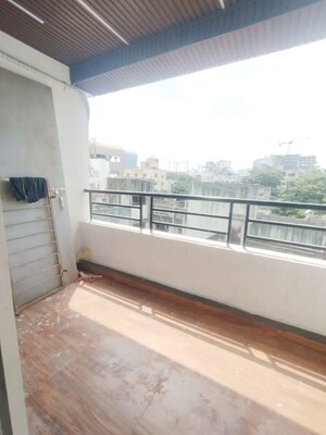 Balcony in 3 BHK Apartment at Ravetkar Janhavi, Kothrud – for Rent