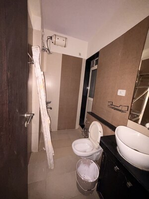 Bathroom in 2 BHK Apartment at Rustomjee Athena, Majiwada – for Rent