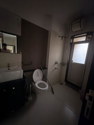 Bathroom in 2 BHK Apartment at Rustomjee Athena, Majiwada – for Rent